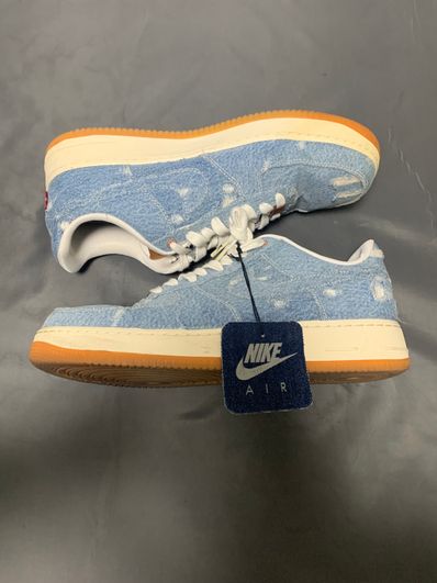 Levi’s®︎ × Nike Air Force 1 Low "White/Denim" (Nike By You)