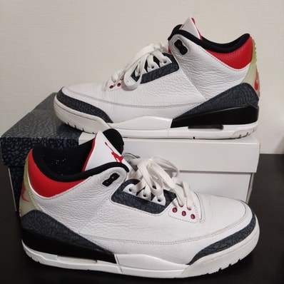 Nike Air Jordan 3 Retro SE-T CO JP "Fire Red Denim"