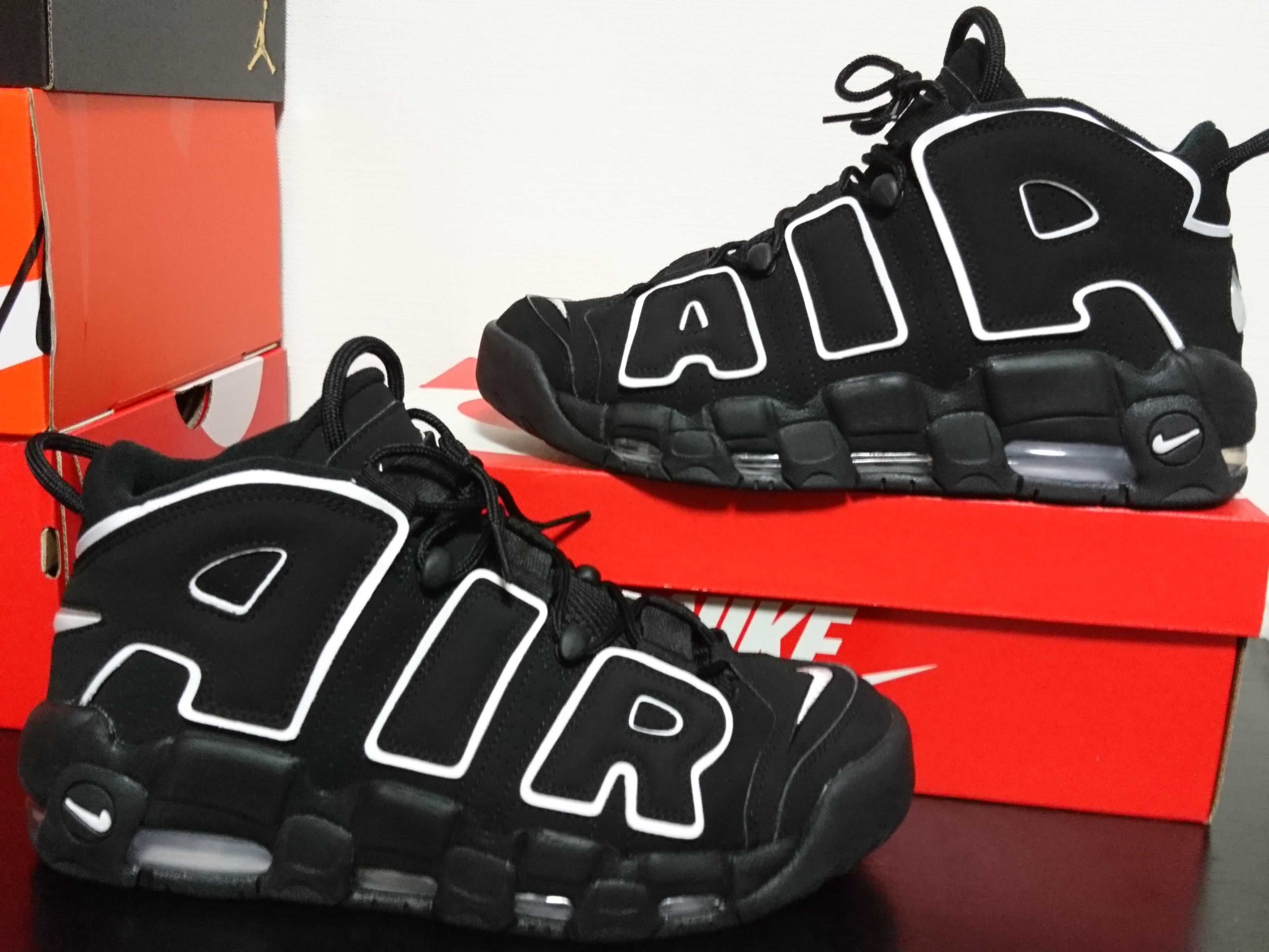 Nike Air More Uptempo "Black/White"(2020)