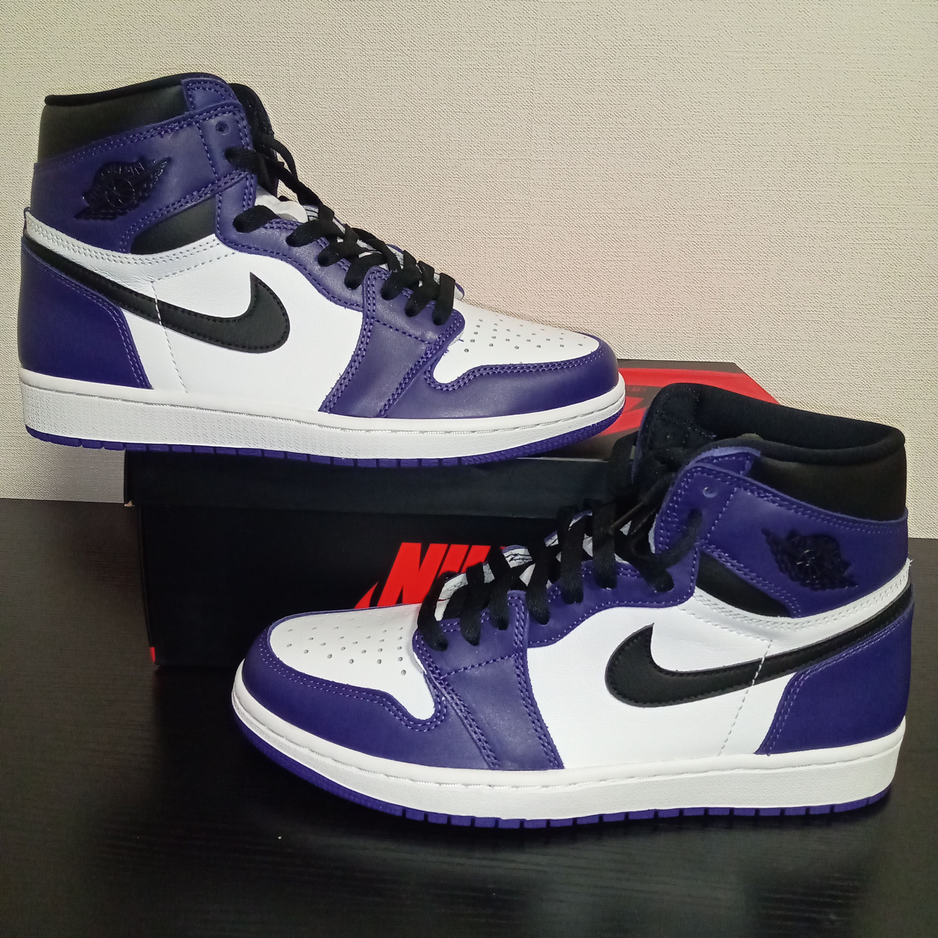 Nike Air Jordan 1 Retro High OG "Court Purple White/Black" (2020)