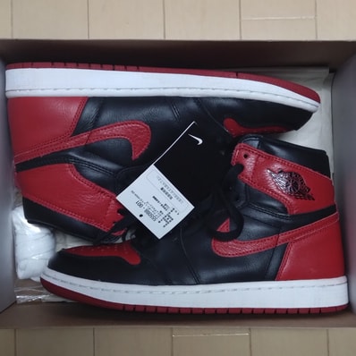 Nike Air Jordan 1 Retro High OG "Bred/Banned" (2016)