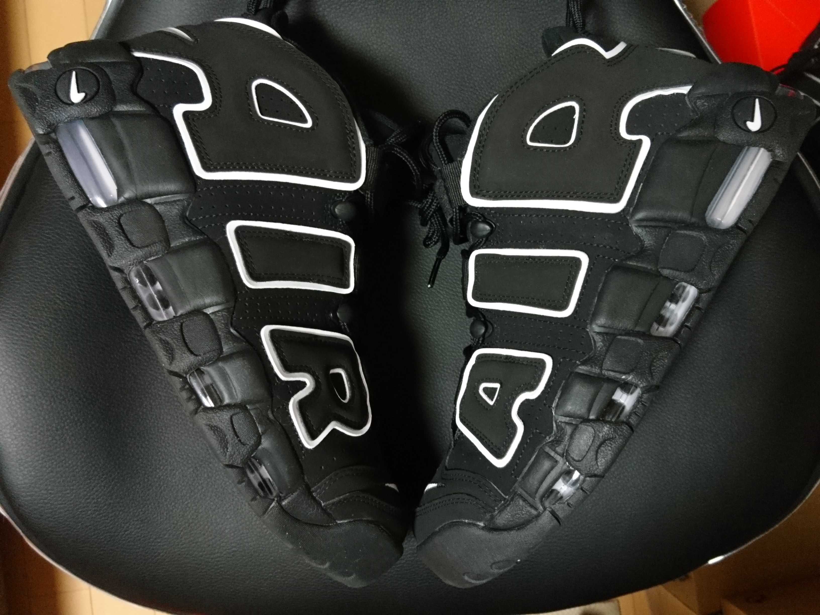 Nike Air More Uptempo "Black/White"(2020)