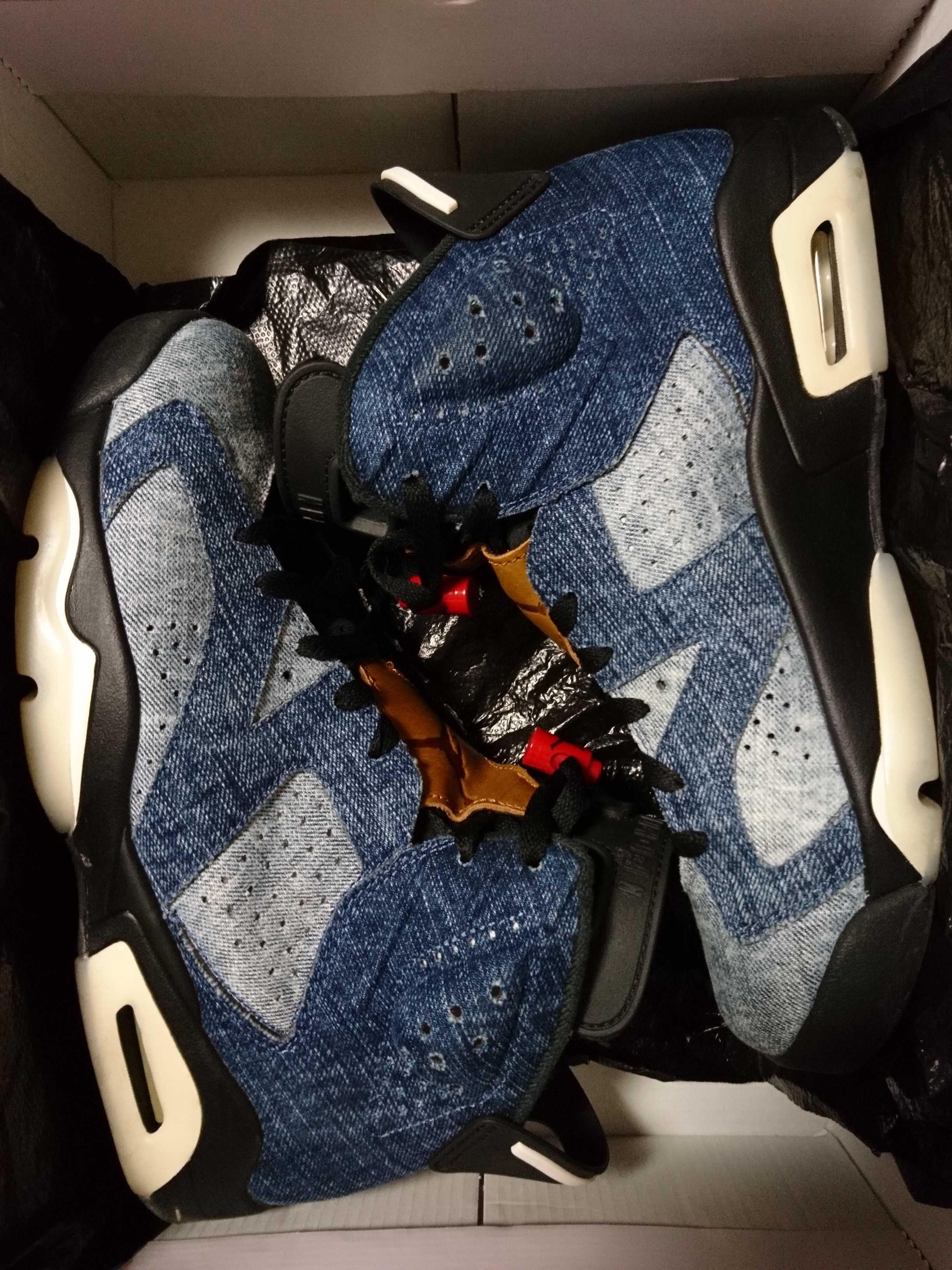 NIKE AIR JORDAN 6 "WASHED DENIM"