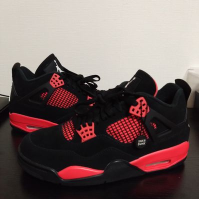 Nike Air Jordan 4 "Red Thunder/Crimson"