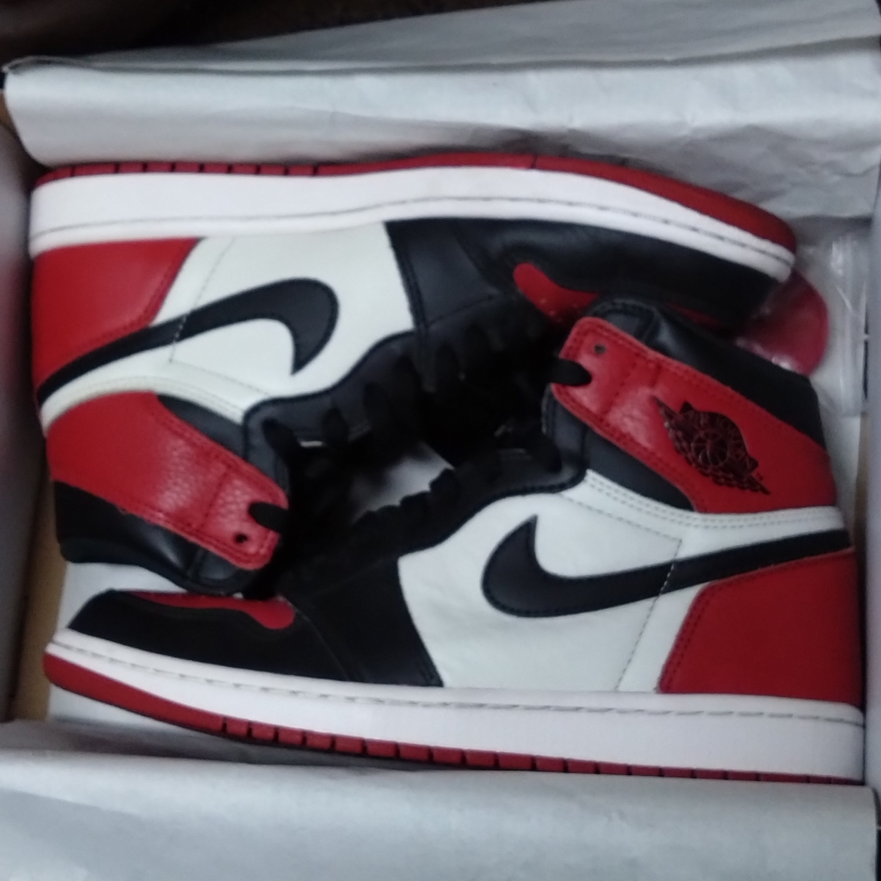 Nike Air Jordan 1 Retro High OG "Bred Toe"