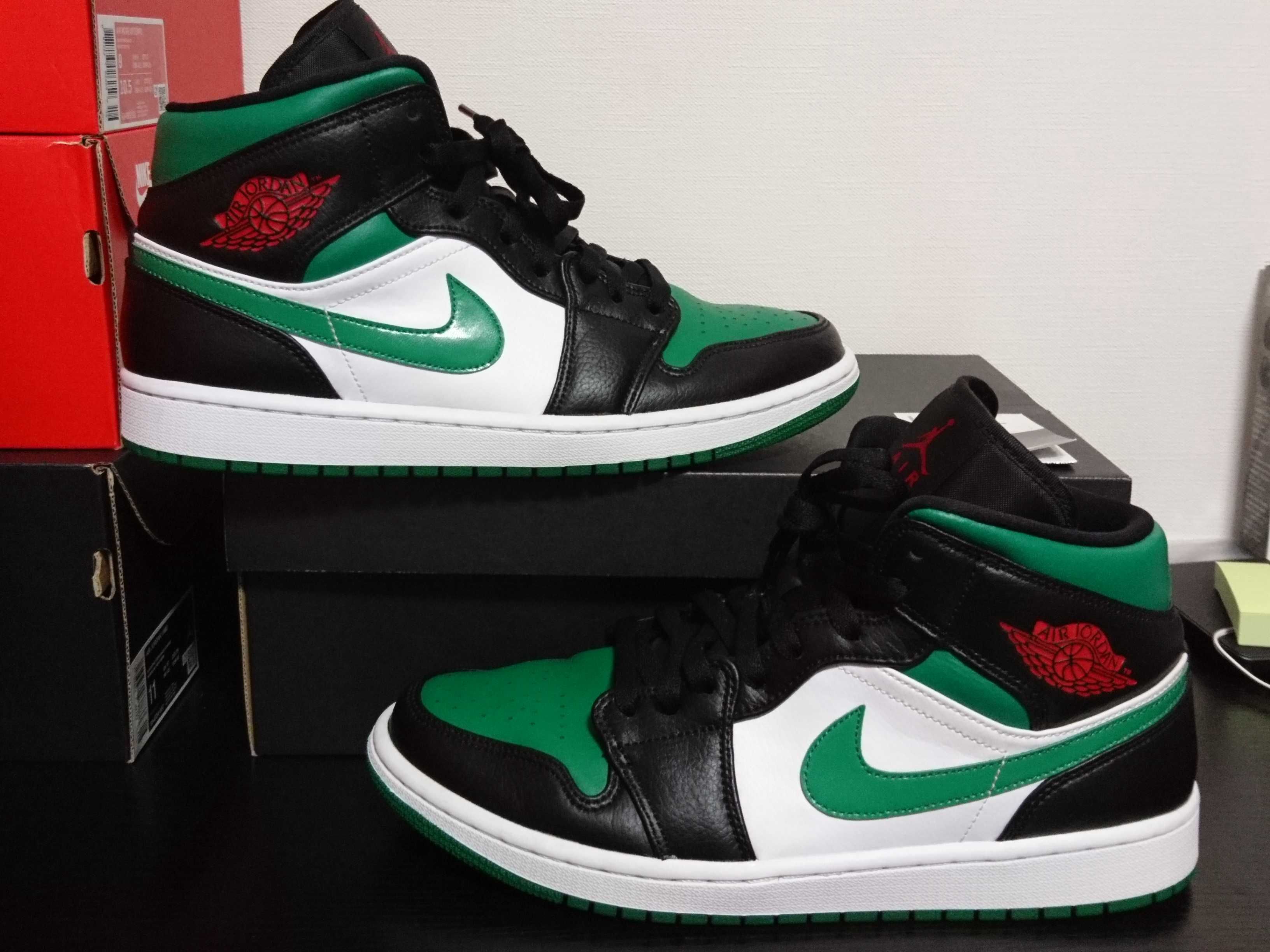 NIKE AIR JORDAN 1 MID "PINE GREEN"