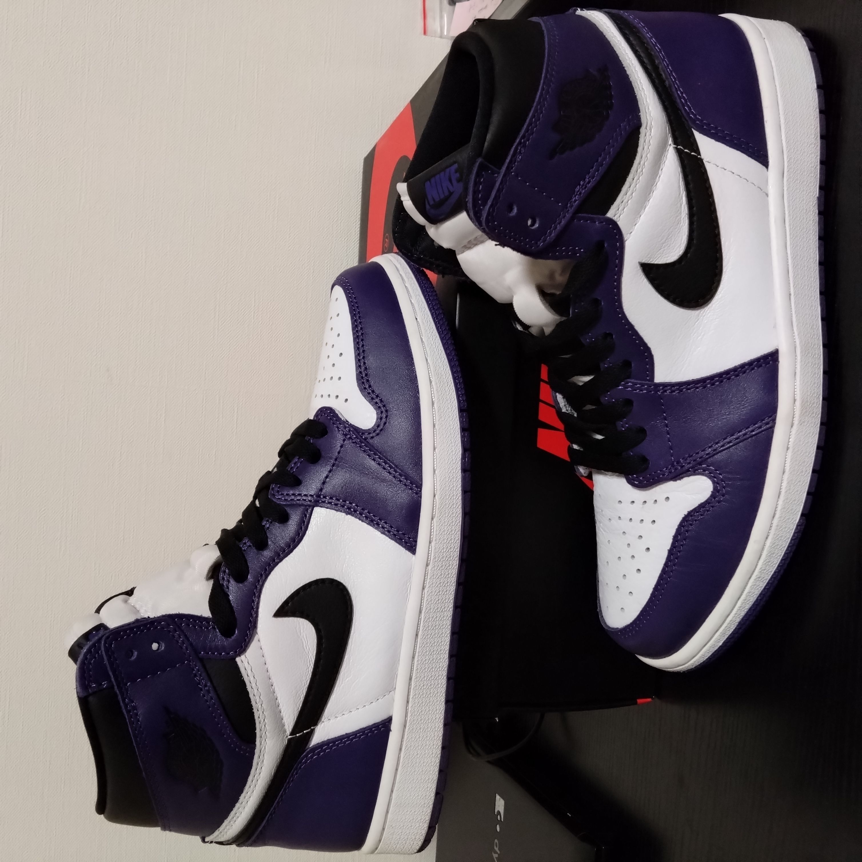 Nike Air Jordan 1 Retro High OG "Court Purple White/Black" (2020)   