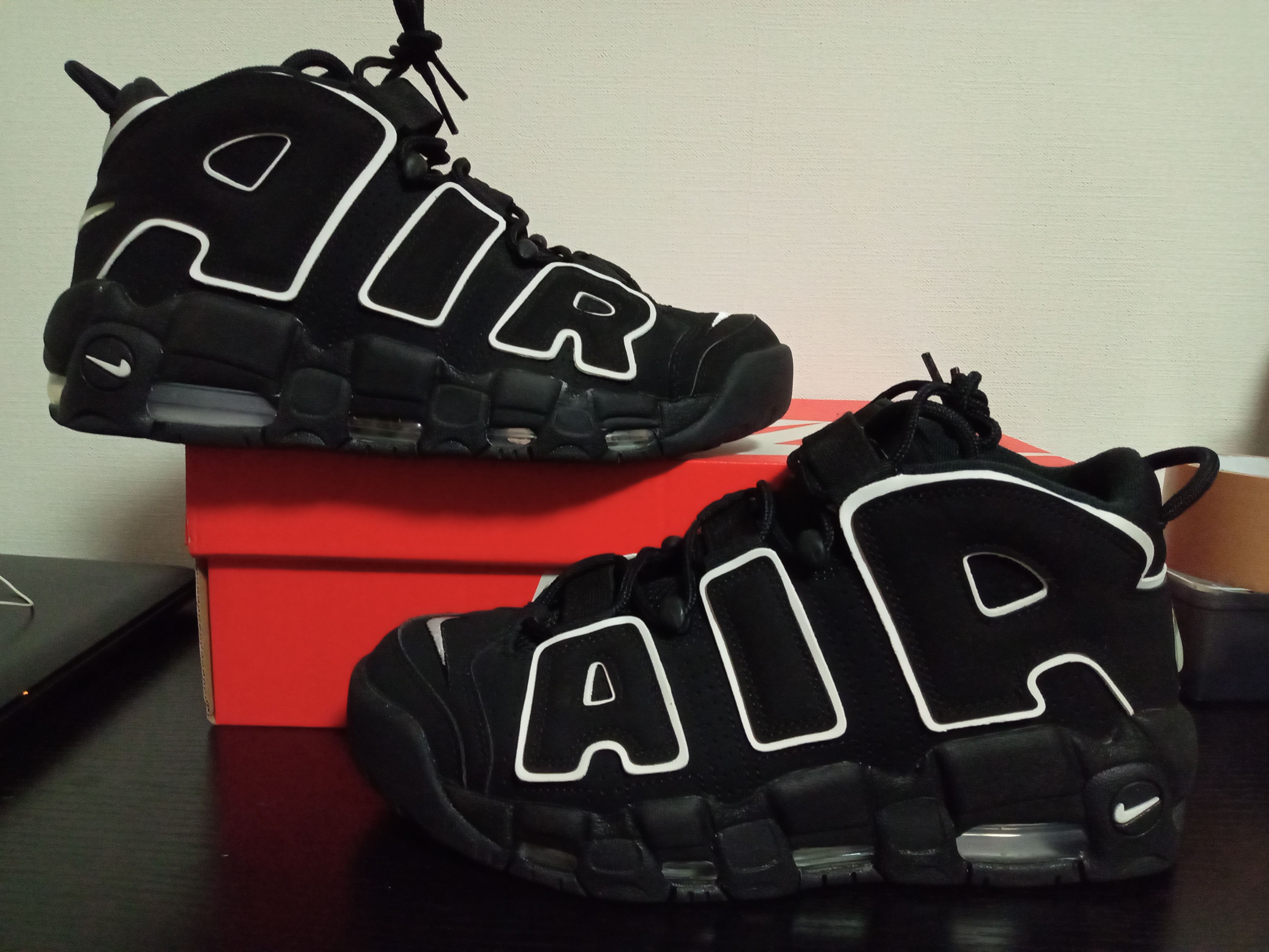 Nike Air More Uptempo "Black/White"(2020)