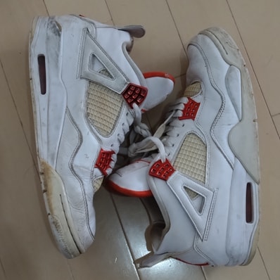 Nike Air Jordan 4 Retro "White/Team Orange"