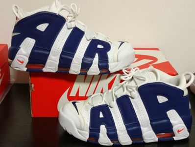 NIKE AIR MORE UPTEMPO 96 "WHITE/DEEP ROYAL BLUE"