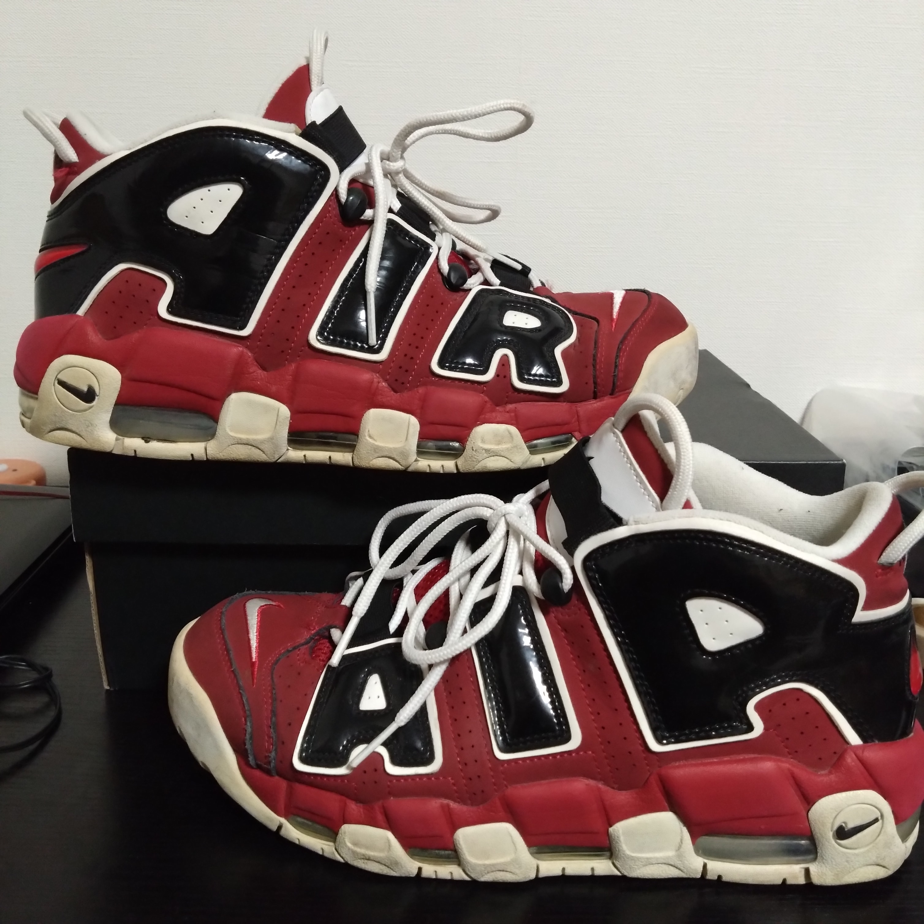 Nike Air More Uptempo ’96 "Black and Varsity Red" (2021)