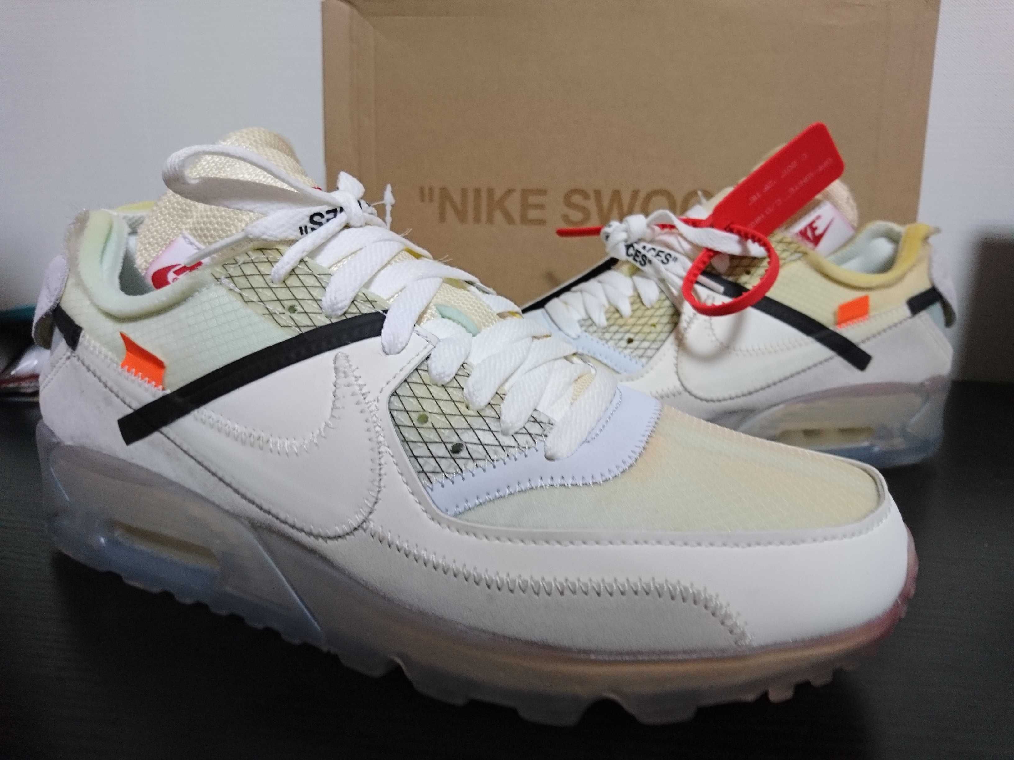 Off-White × Nike Air Max 90 "The 10/Sail"