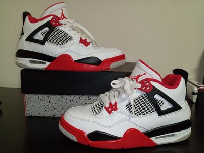 Nike GS Air Jordan 4 OG "Fire Red"