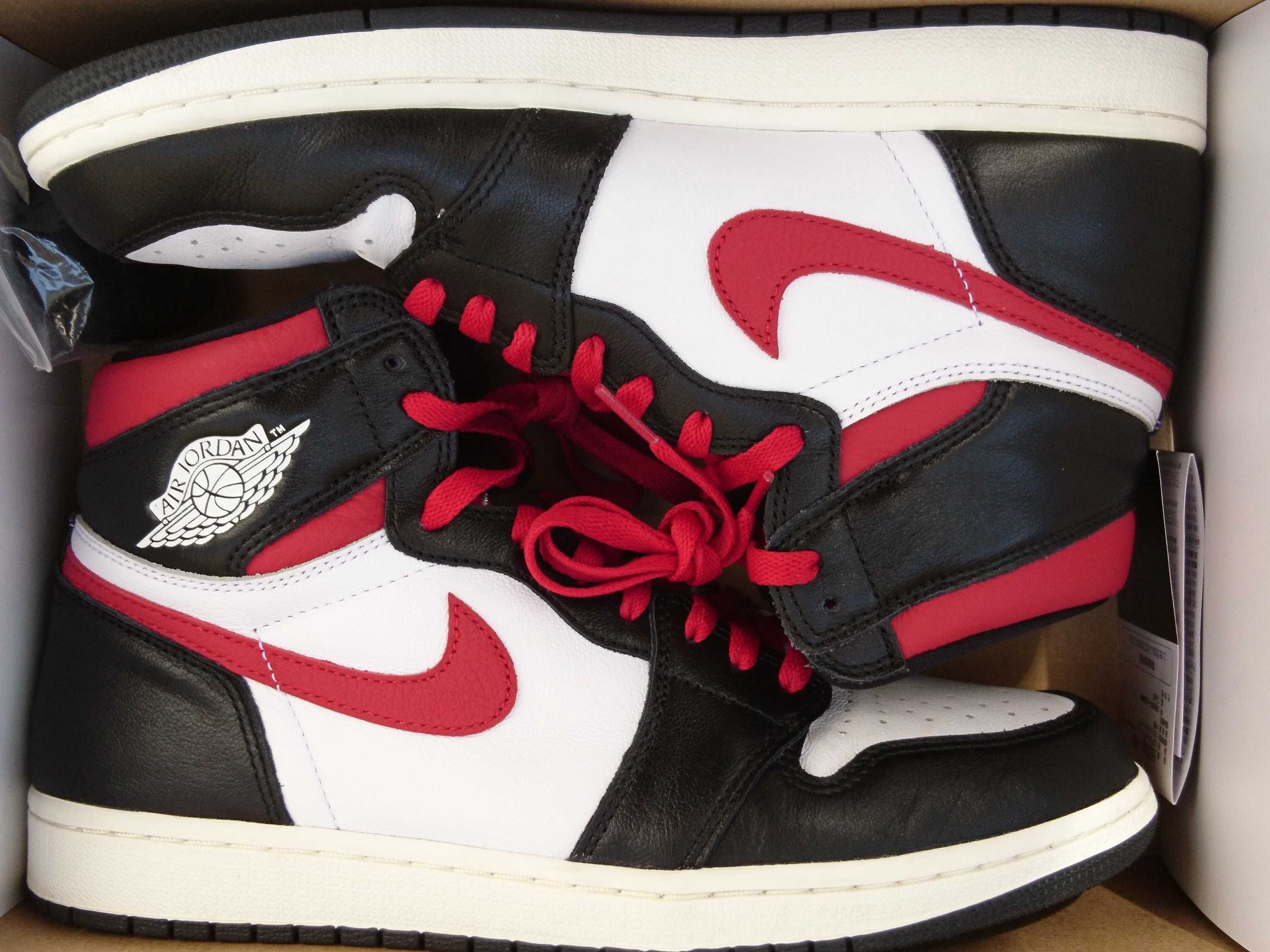 Nike Air Jordan 1 Retro High "Black/White/Sail/Gym Red"    