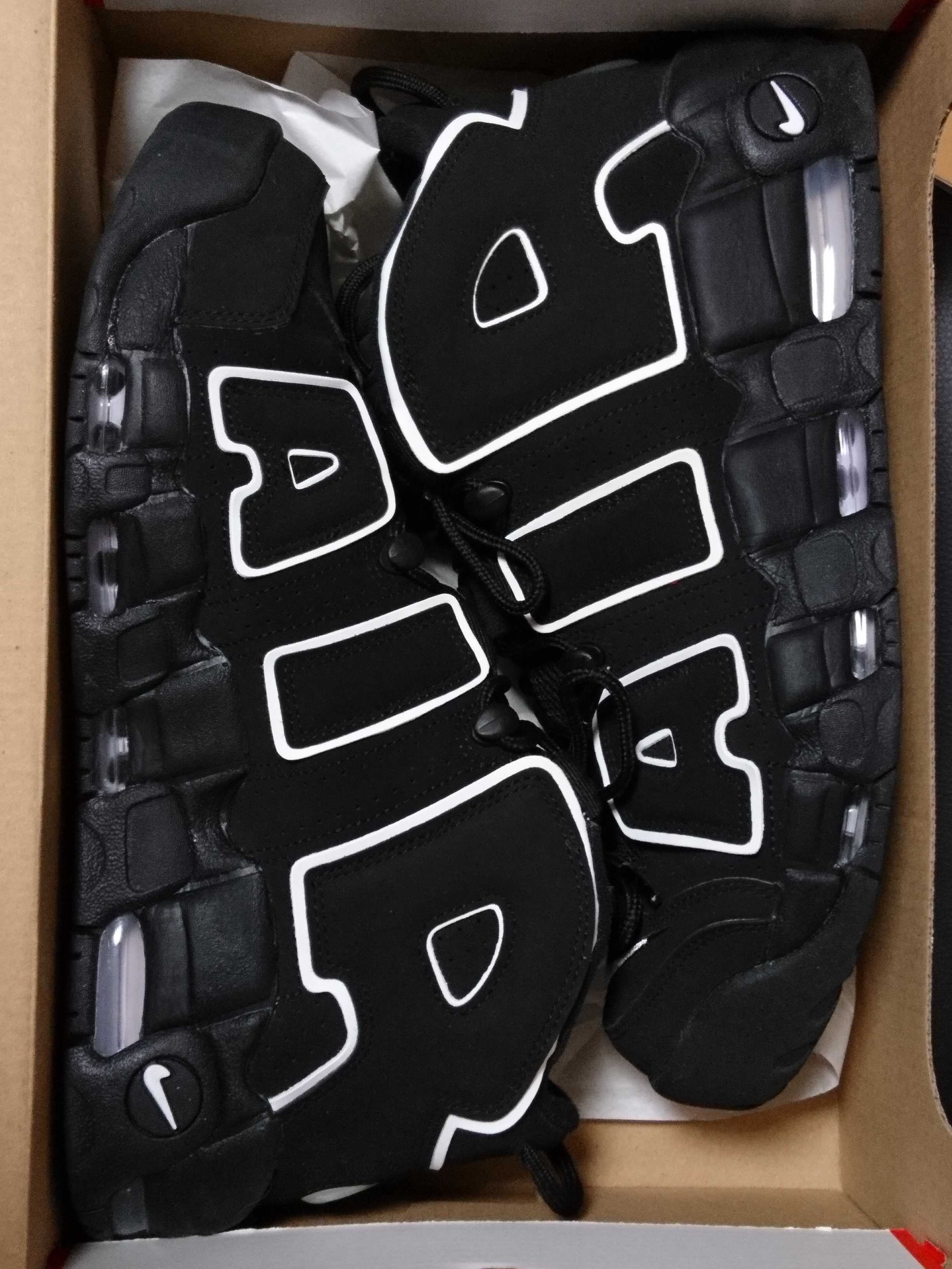Nike Air More Uptempo "Black/White"(2020)