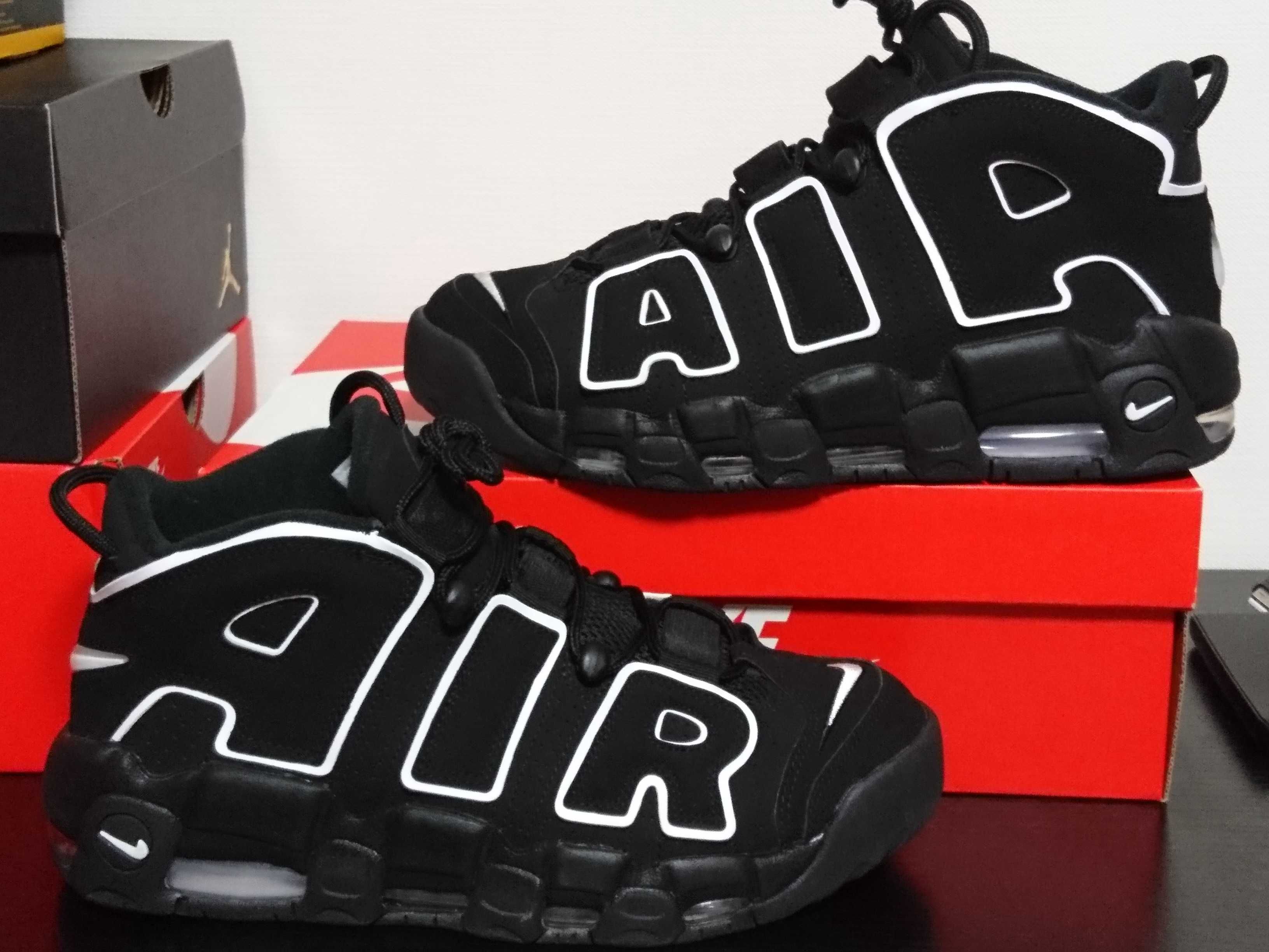 Nike Air More Uptempo "Black/White"(2020)