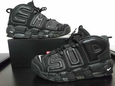 Supreme × Nike Air More Uptempo "Black"