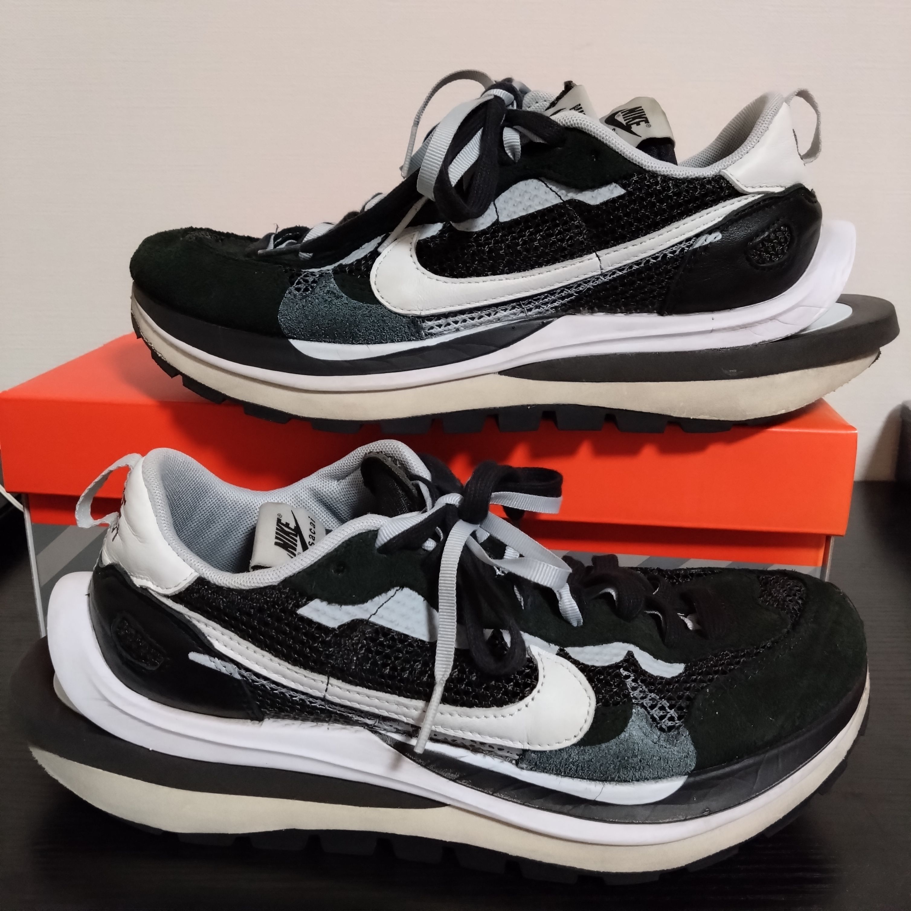 sacai × Nike Vapor Waffle "Black and White"