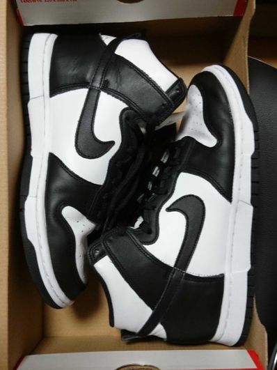 Nike Women's Dunk High "Black and White"