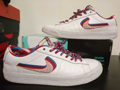 Parra × Nike SB Blazer Low "Multi Color"