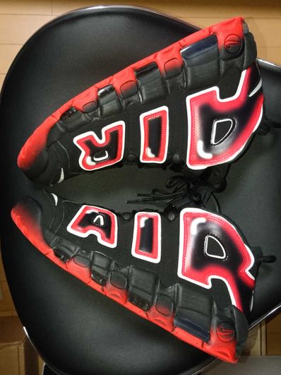 NIKE AIR MORE UPTEMPO "LASER CRIMSON"