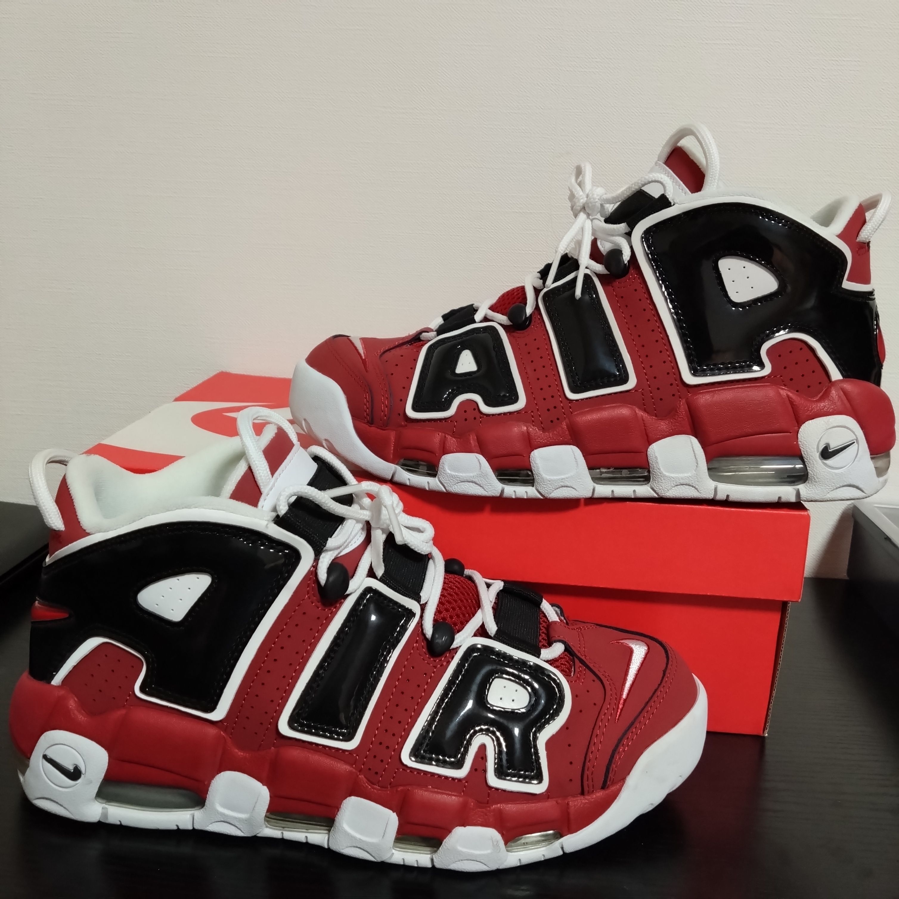Nike Air More Uptempo ’96 "Black and Varsity Red" (2021) 