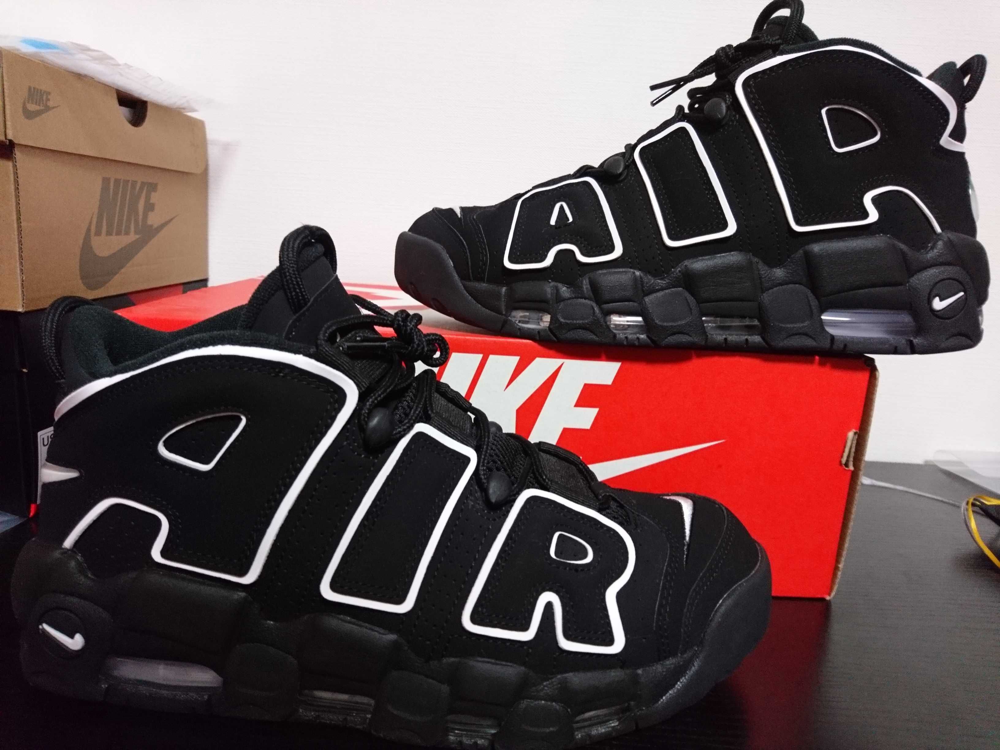 Nike Air More Uptempo "Black/White"(2020)