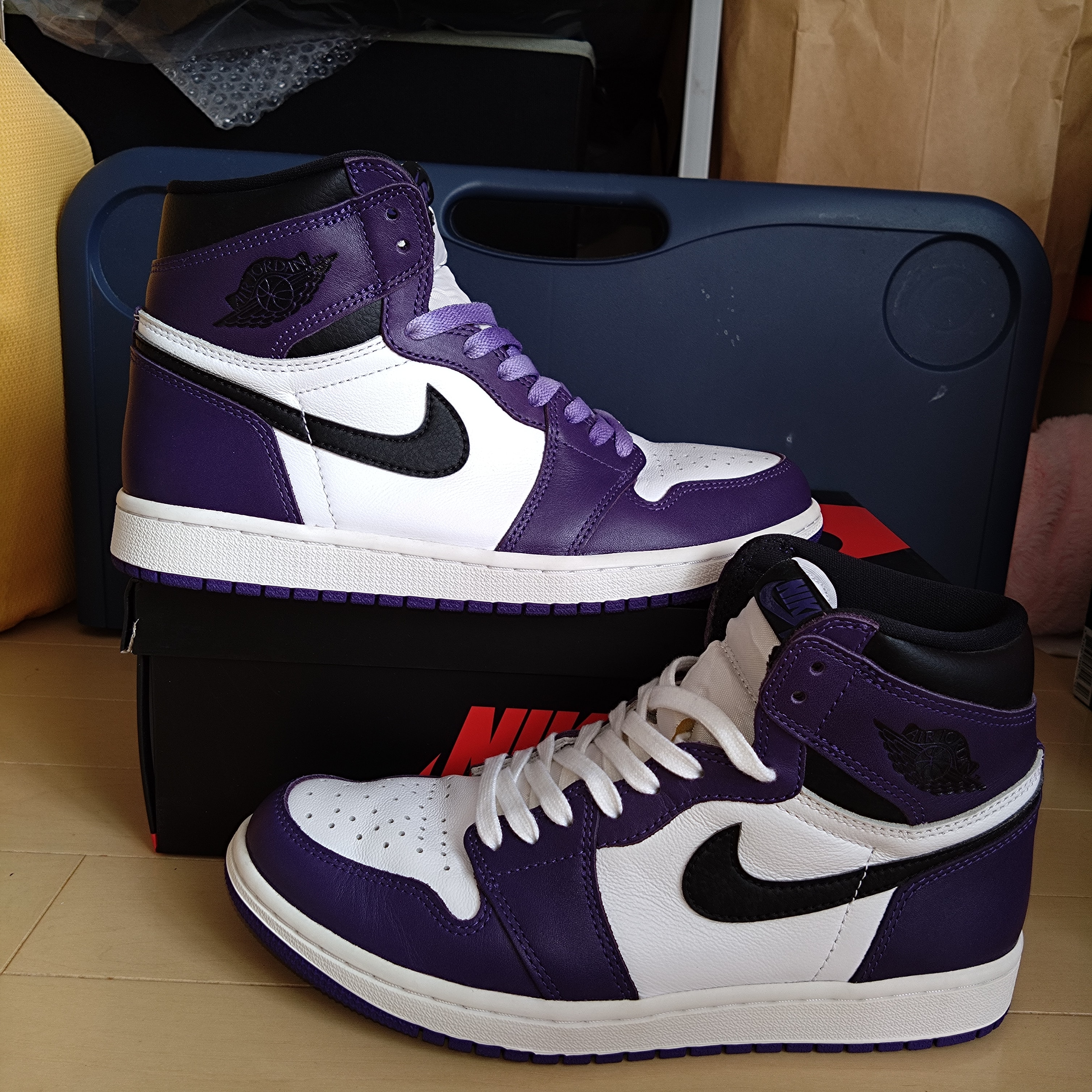 Nike Air Jordan 1 Retro High OG "Court Purple White/Black" (2020)   