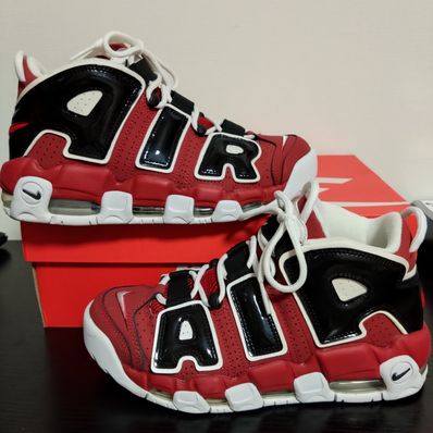 Nike Air More Uptempo ’96 "Black and Varsity Red" (2021)