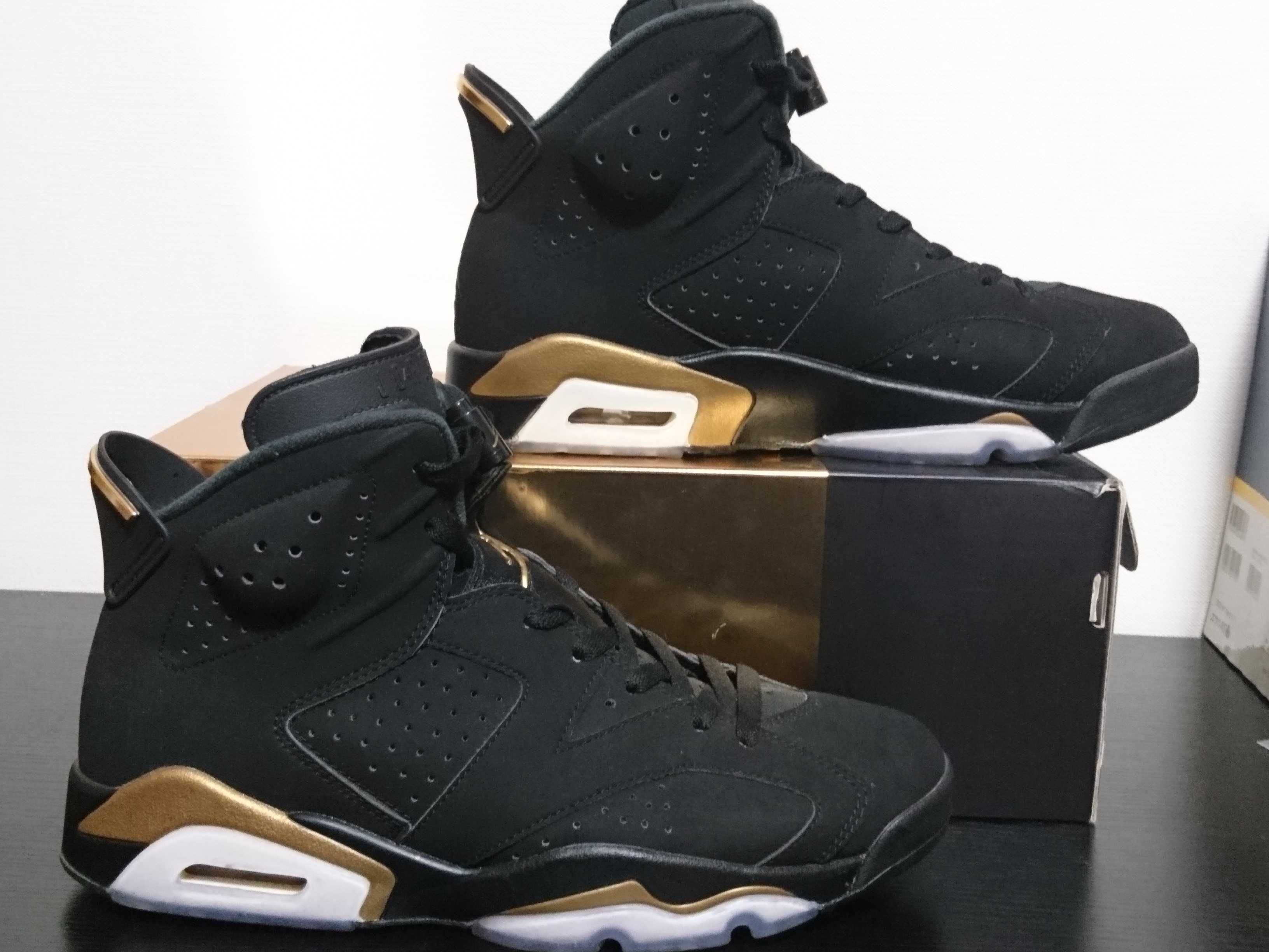 Nike Air Jordan 6 DMP "Black/Metallic Gold" (2020)  