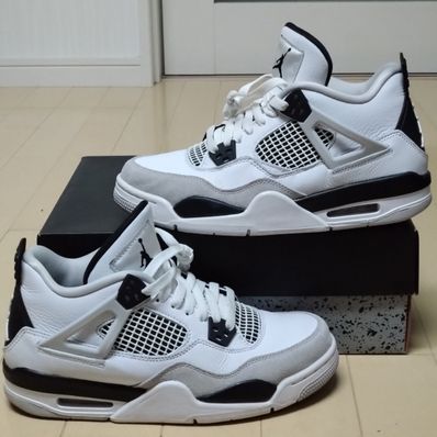 Nike GS Air Jordan 4 "Military Black"