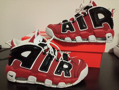 Nike Air More Uptempo ’96 "Black and Varsity Red" (2021)