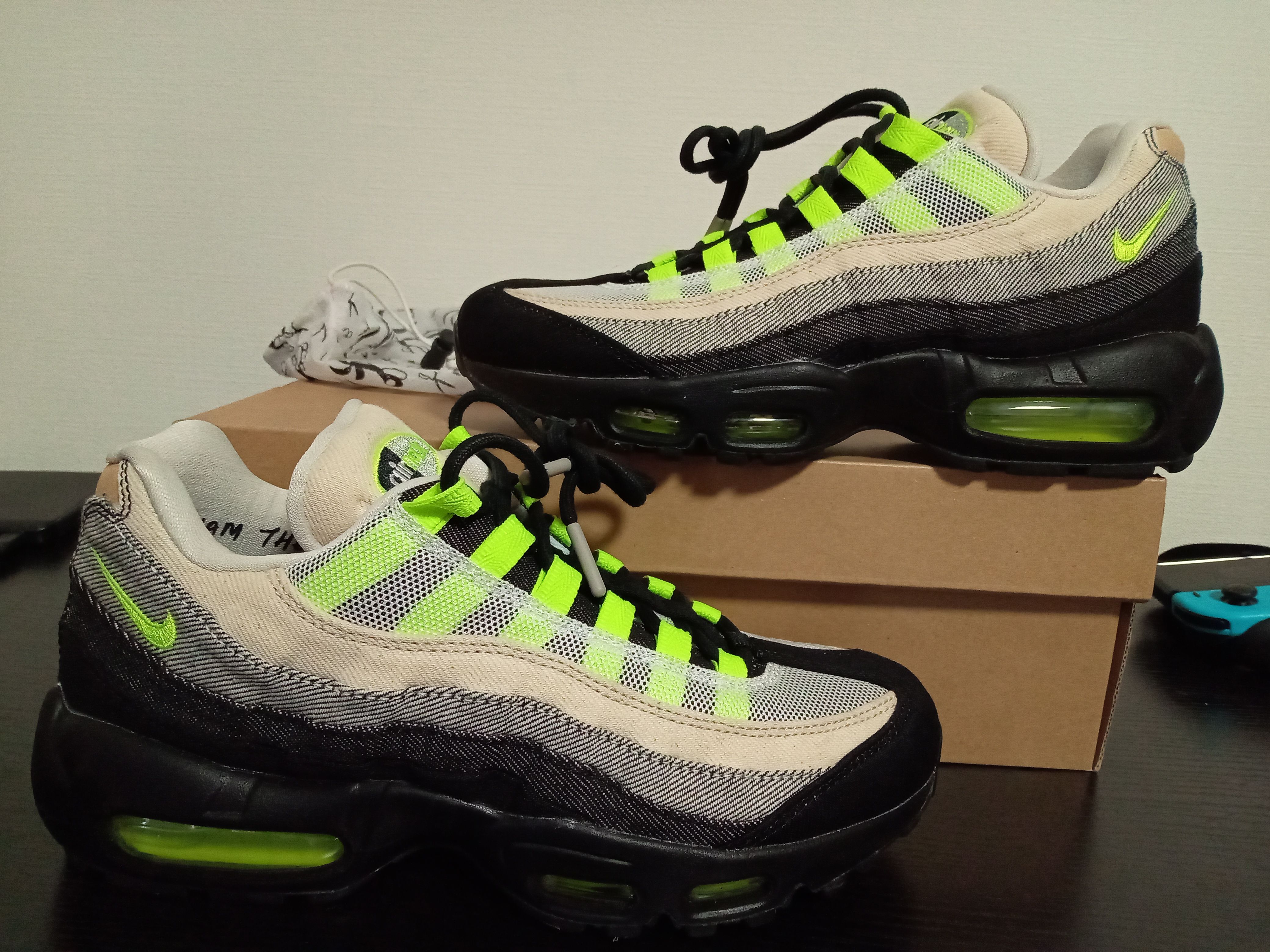 DENHAM × Nike Air Max 95 "Volt"