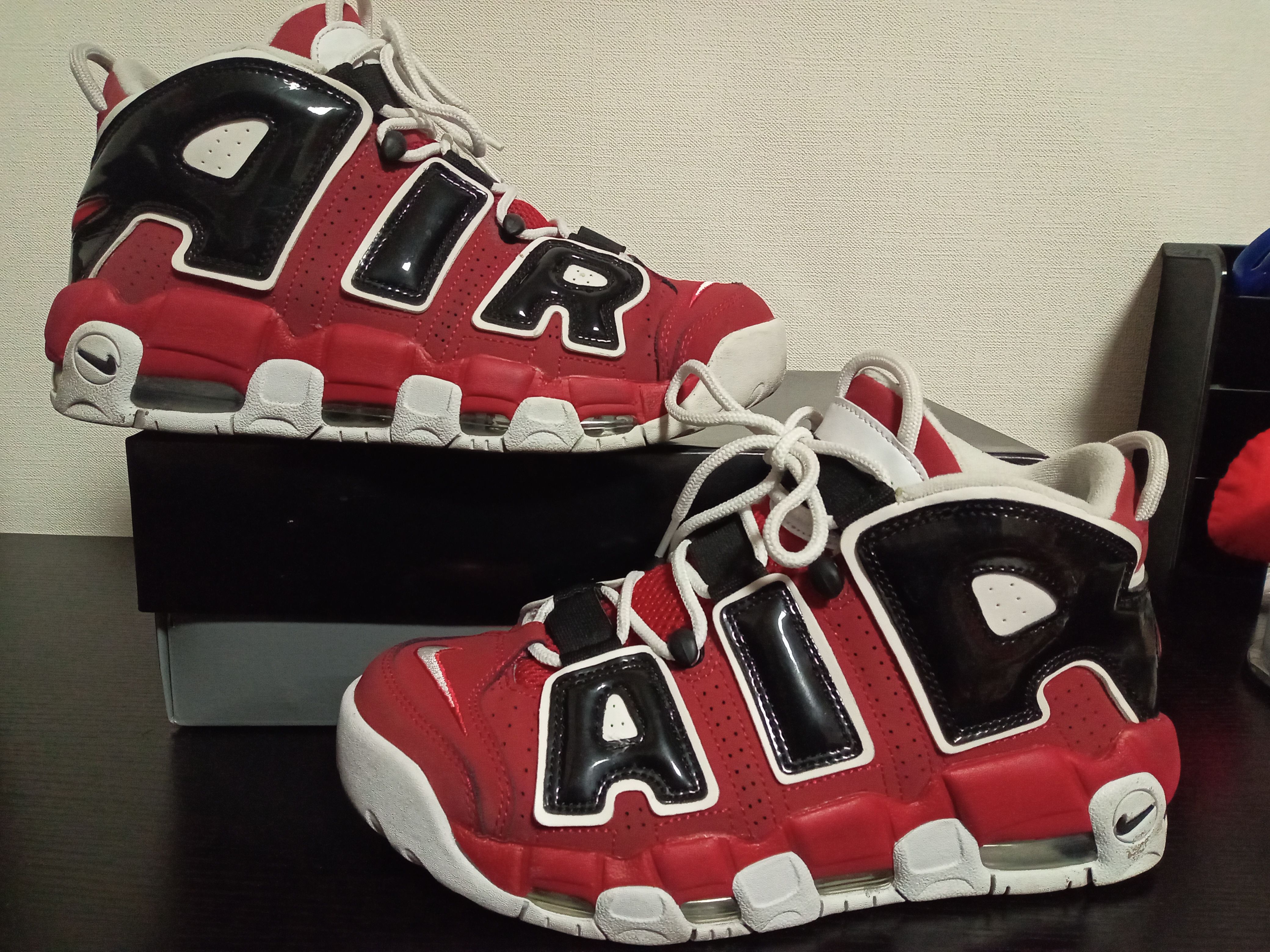 Nike Air More Uptempo ’96 "Black and Varsity Red" (2021) 