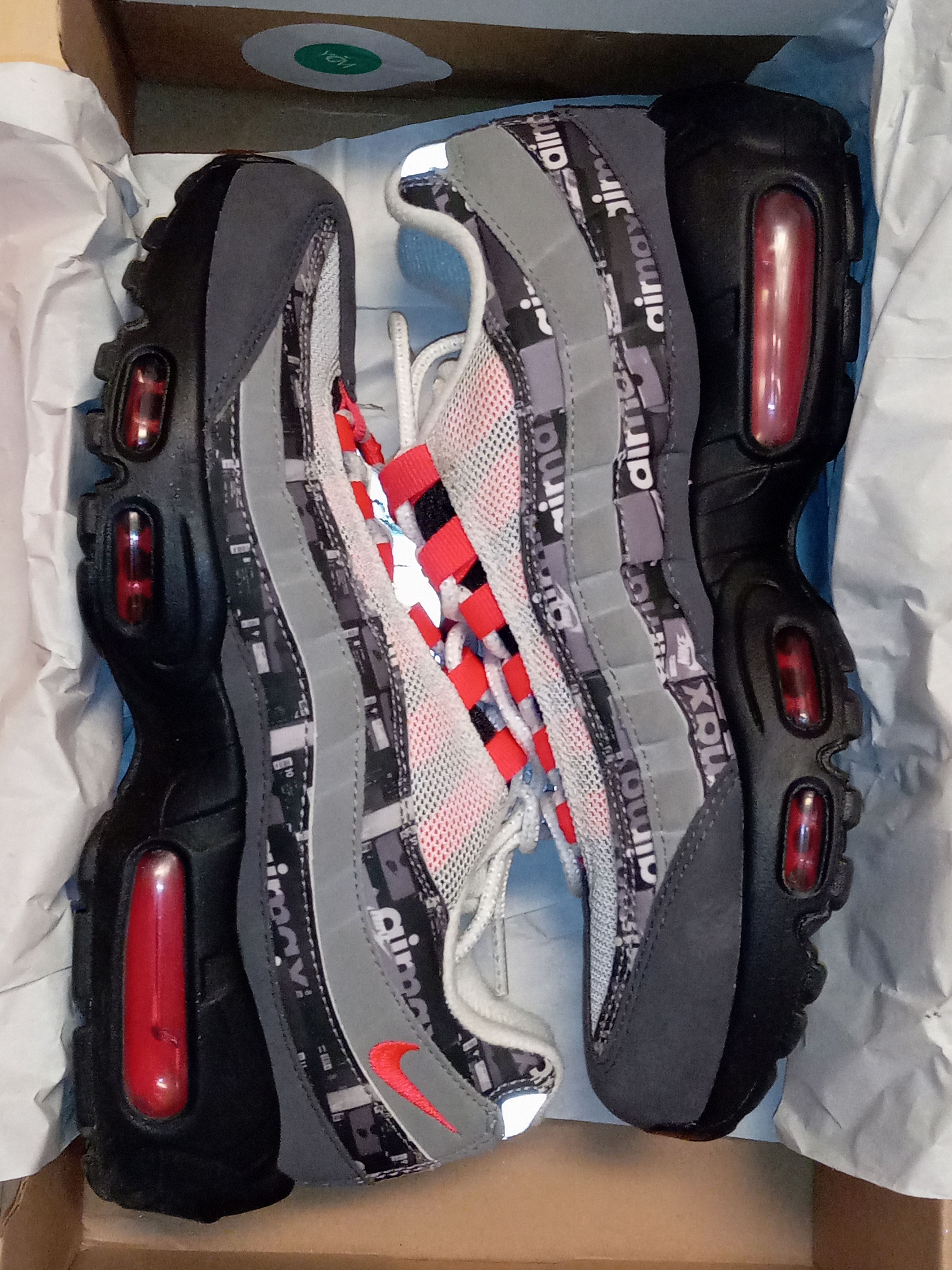atmos × Nike Air Max 95 "Red We Love Nike"