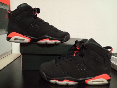 NIKE GS AIR JORDAN 6 RETRO "BLACK INFRARED" (2019)