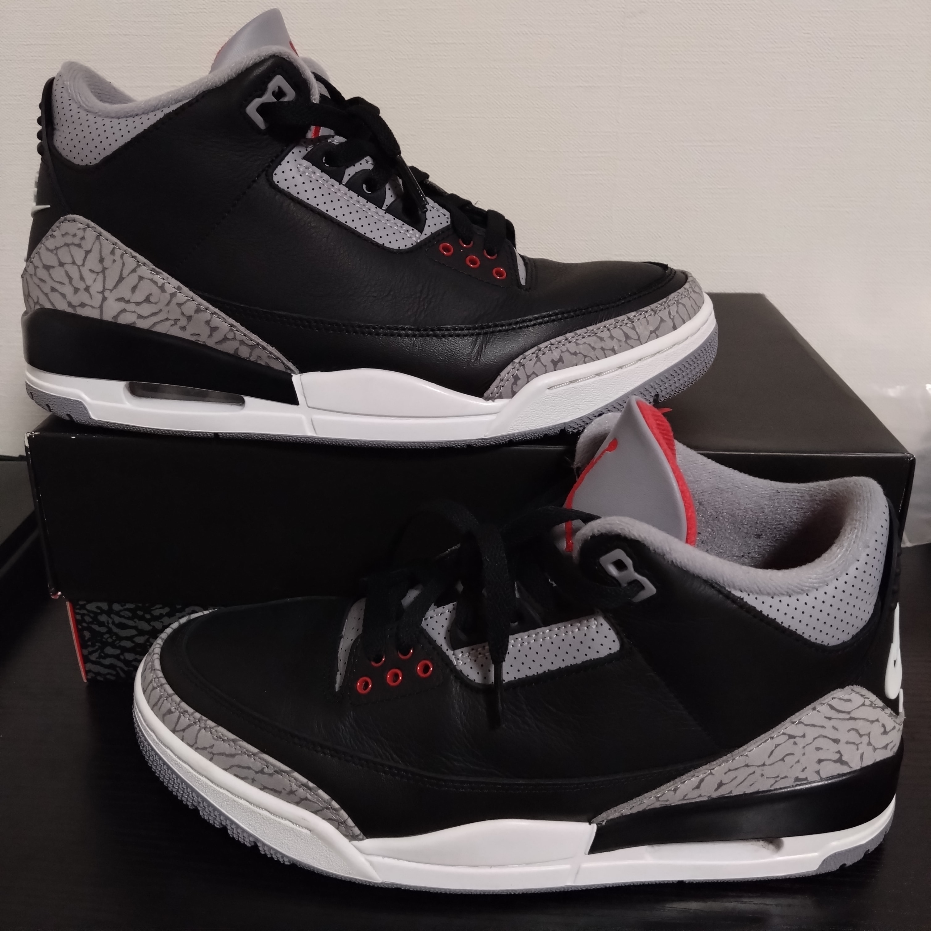 Nike Air Jordan 3 Retro "Black Cement" (2024)