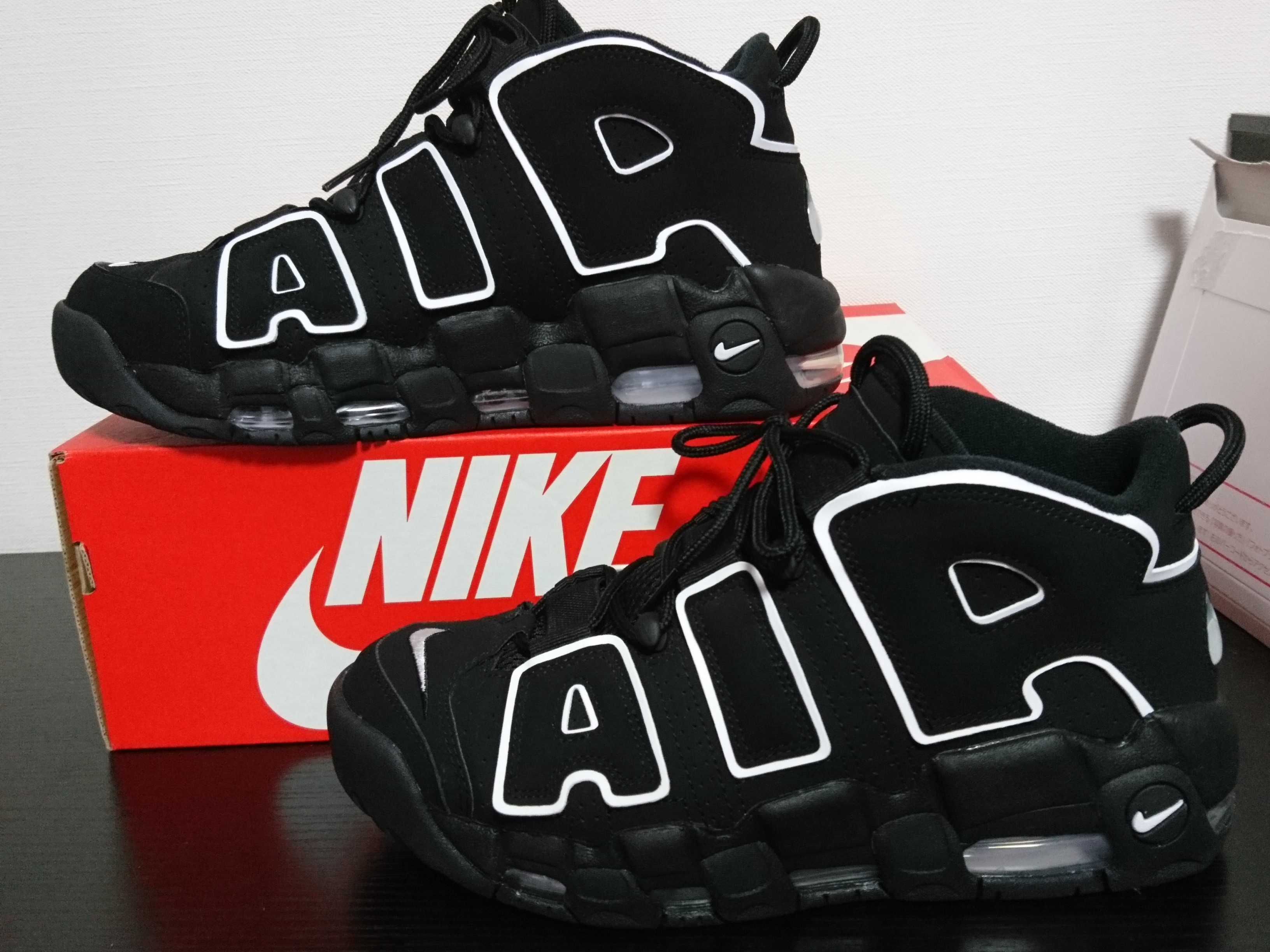 Nike Air More Uptempo "Black/White"(2020)