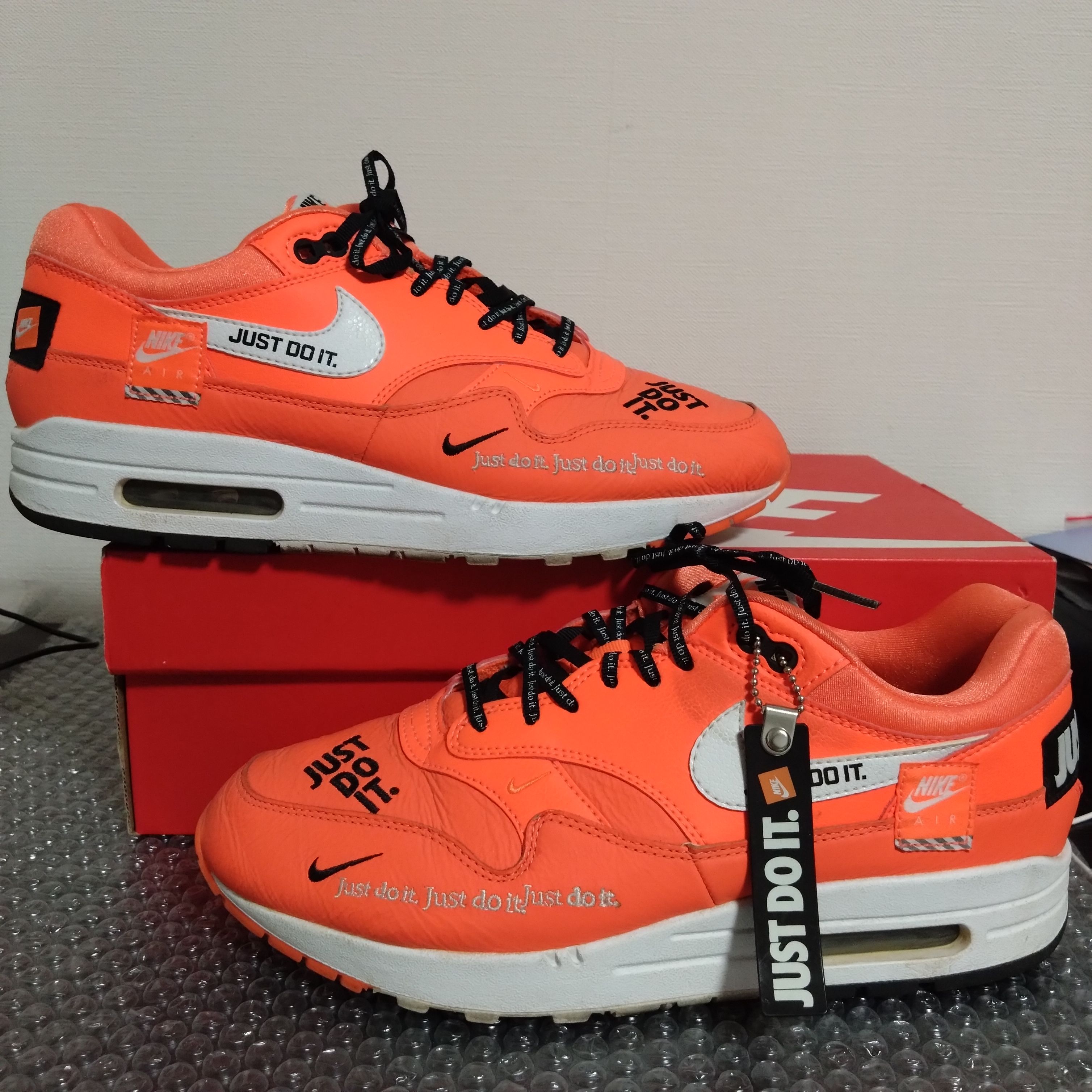 Nike Women's Air Max 1 LX "Just Do It Orange"