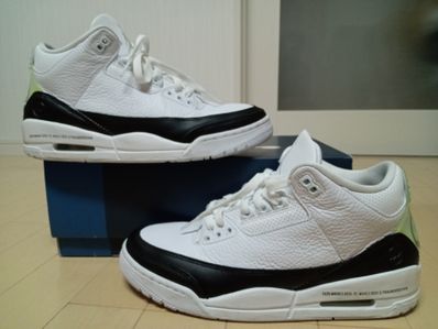 Fragment × Nike Air Jordan 3 "White/Black"