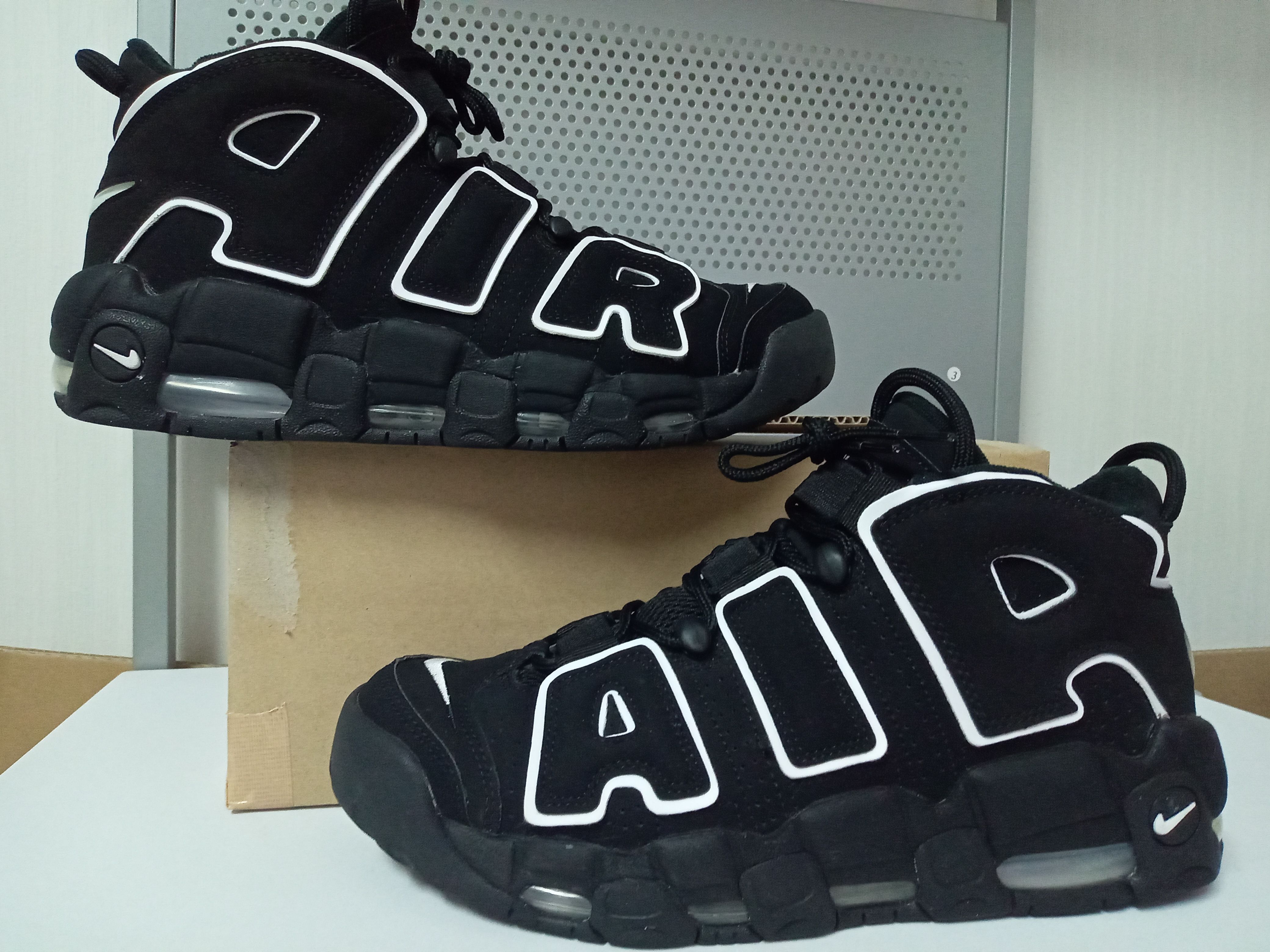 Nike Air More Uptempo "Black/White"(2020)