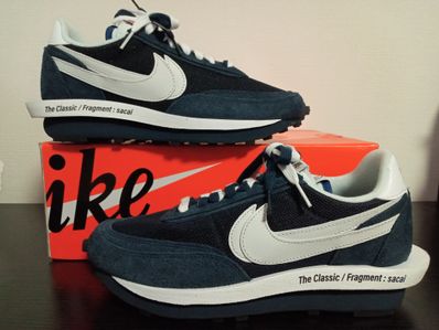 Fragment × sacai × Nike LD Waffle "Blackended Blue"