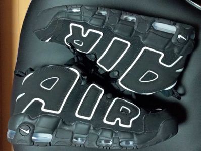 Nike Air More Uptempo "Black/White"(2020)