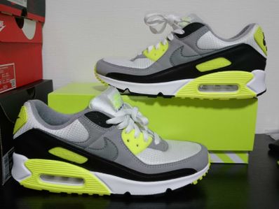 NIKE AIR MAX 90 "VOLT/PARTICLE GREY"