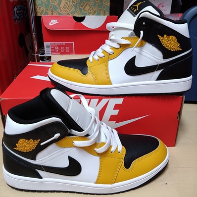 Nike Air Jordan 1 Mid "Yellow Ochre"