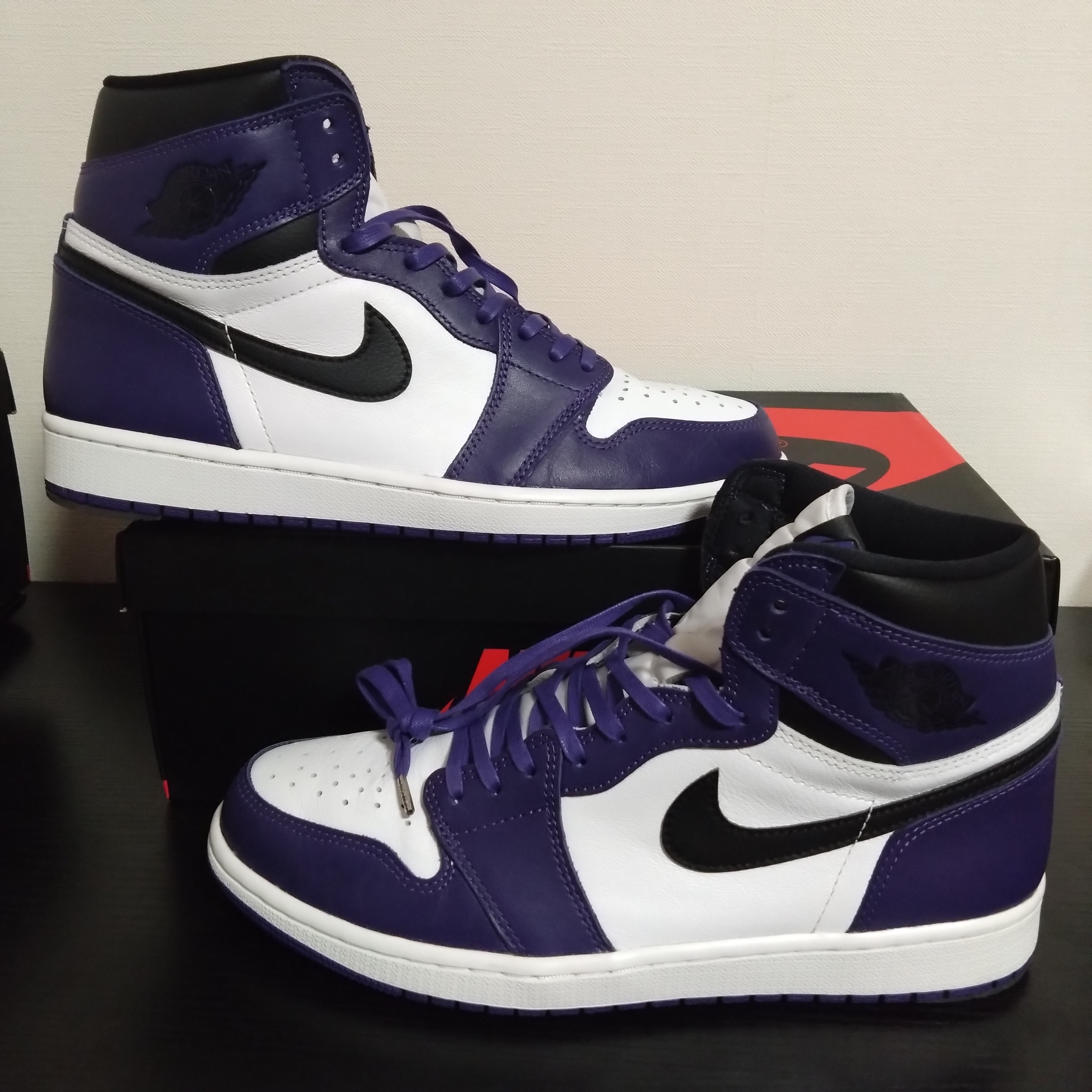 Nike Air Jordan 1 Retro High OG "Court Purple/White/Black" (2020)