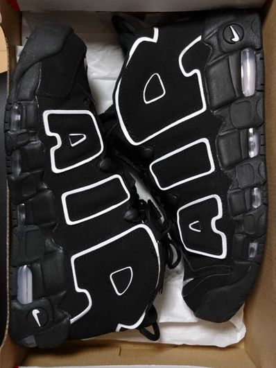 Nike Air More Uptempo "Black/White"(2020)