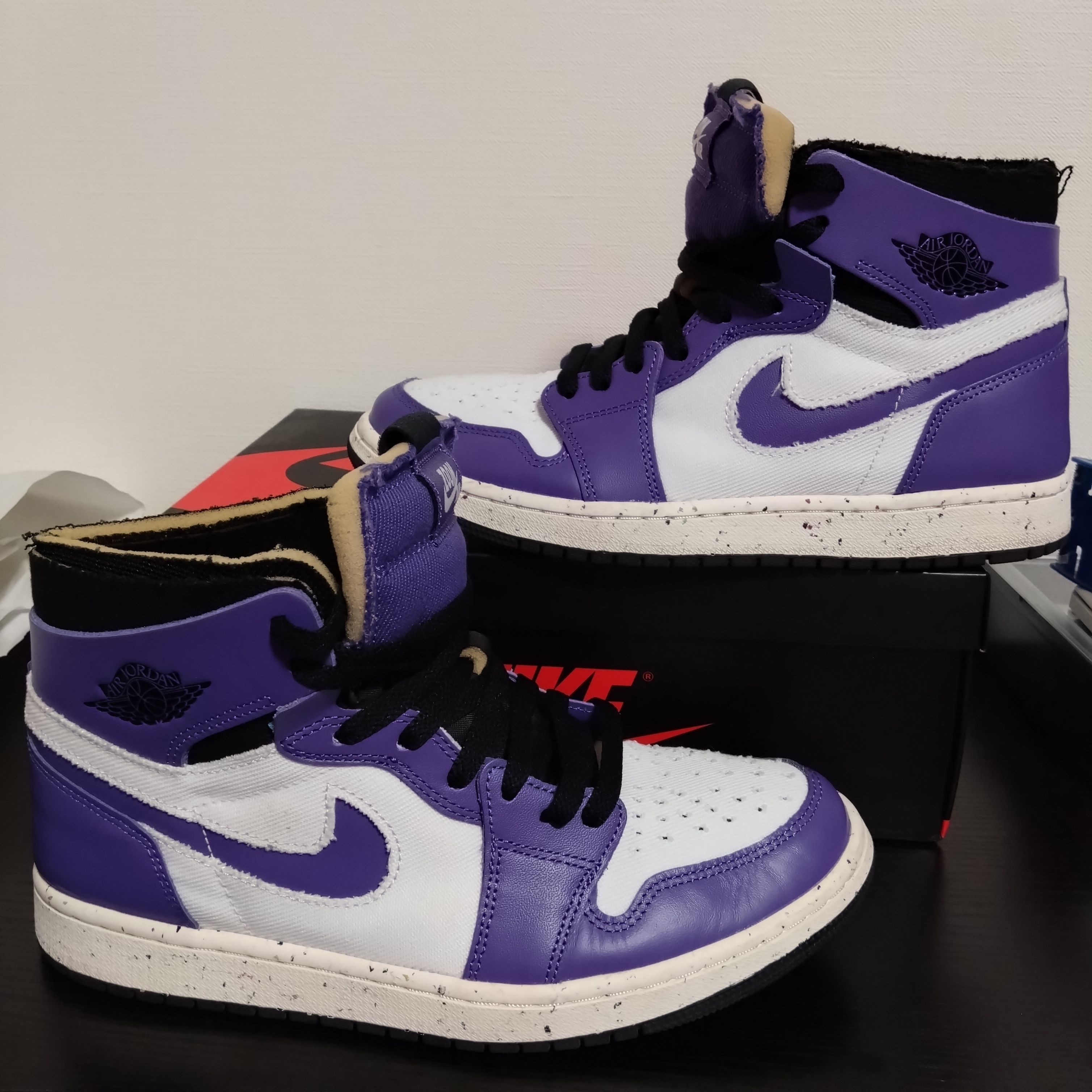 Nike Air Jordan 1 High Zoom Comfort "Purple/White/Black"
