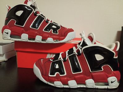 Nike Air More Uptempo ’96 "Black and Varsity Red" (2021)