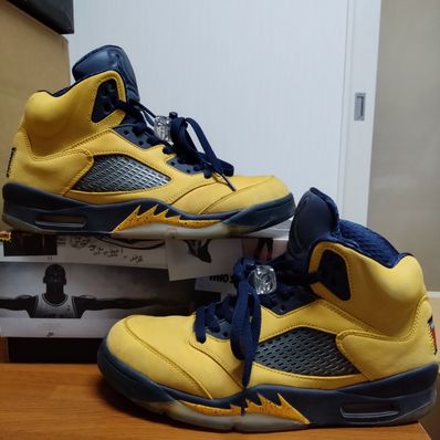 NIKE AIR JORDAN 5 "MICHIGAN"